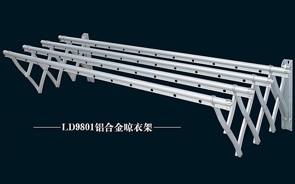 【厂家】户外阳台晾衣架 加强加厚铝合金伸缩晾衣架 坚固耐用