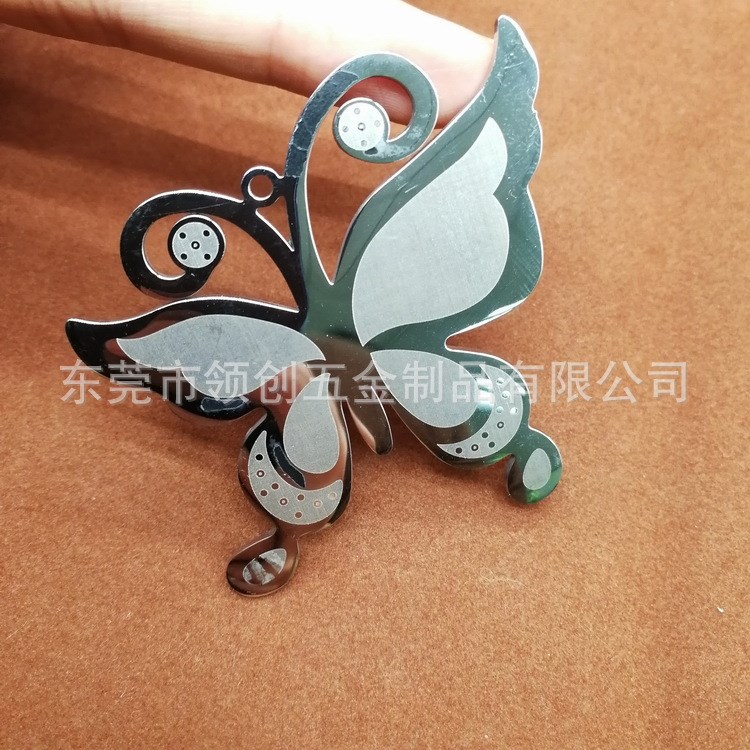 合金滴胶吊牌　铝吊牌　印刷动物图案
