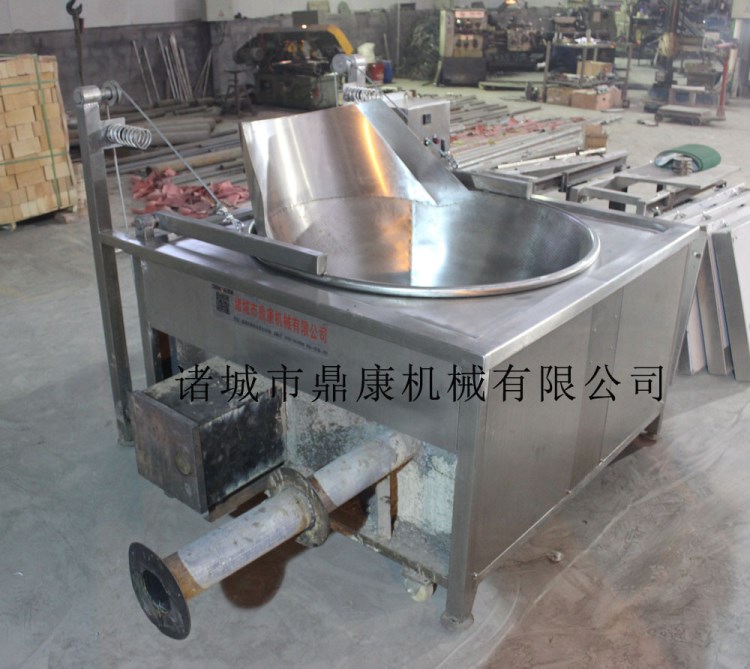 供应全自动设备不锈钢油水混合肉制品油炸设备 保质期一年