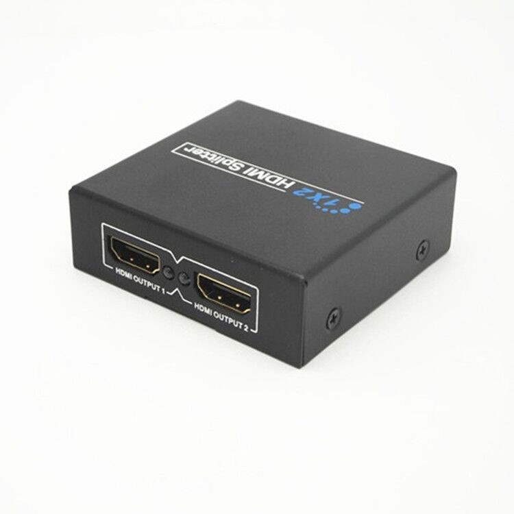 hdmi Splitter 1.4版HDMI分配器一分二 1出2视频转换器1分2 4K 3d