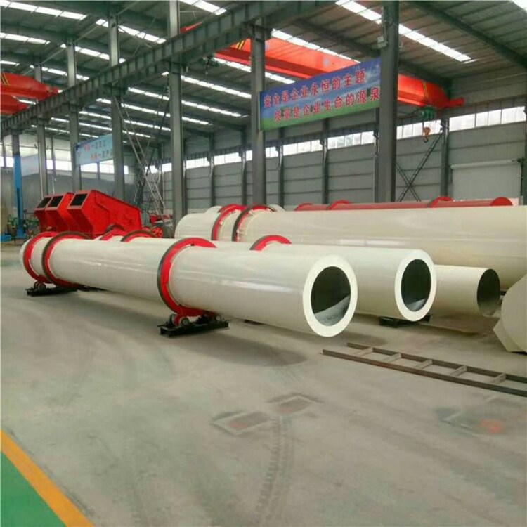 大型煤泥滚筒式烘干机设备 煤粉烘干机器厂家 复合肥烘干全套设备