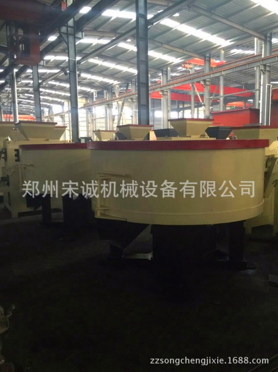 新型石英砂卧式轮碾机 平口轮碾混合机 双滚轮混合机 轮碾机价格