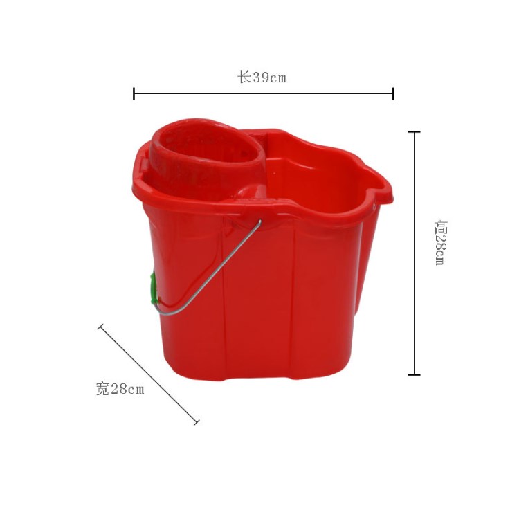 厂家批发地拖桶清洁水桶 塑料拖地拧干拖地桶 量大从优