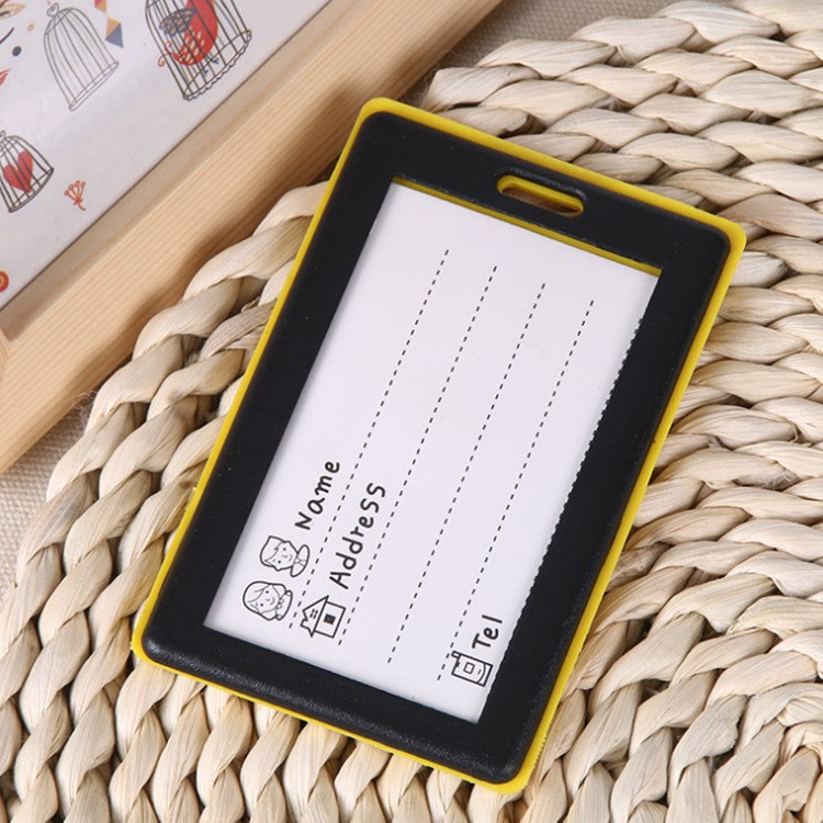 厂家诚信定制各式卡通软胶行李牌 pvc精美登机牌可来样定做