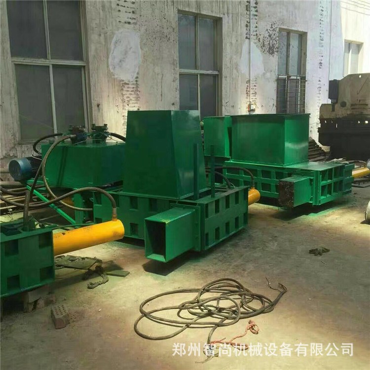 智尚直销卧式青储饲料打包机 多功能农作物秸秆打捆机 液压打包机