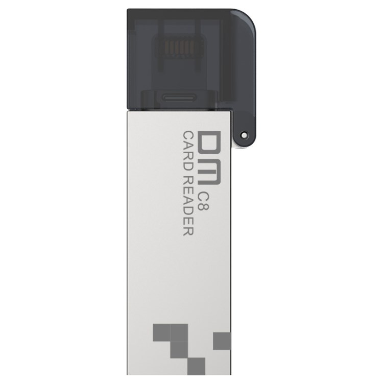 DM CR008苹果读卡器lightning+USB3.0  TF读卡器礼品定制