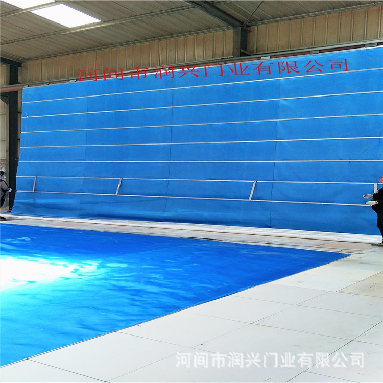 厂家定做钢质防火卷帘折叠提升卷帘 简易防盗门批发生产卷帘门