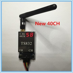 原装芯片 5.8G 图传 40CH TS832 600mw 无线影音图传 发射器