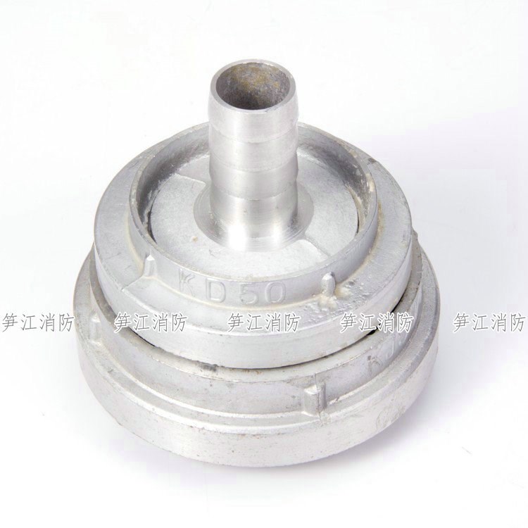 高邮 65转25mm分水异径接扣  2.5寸转1寸 异径水带接口  KJ25/65