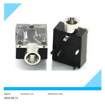 3.5音频插座/3.5MM声频插座/双声道耳机插座/立体声耳机母座