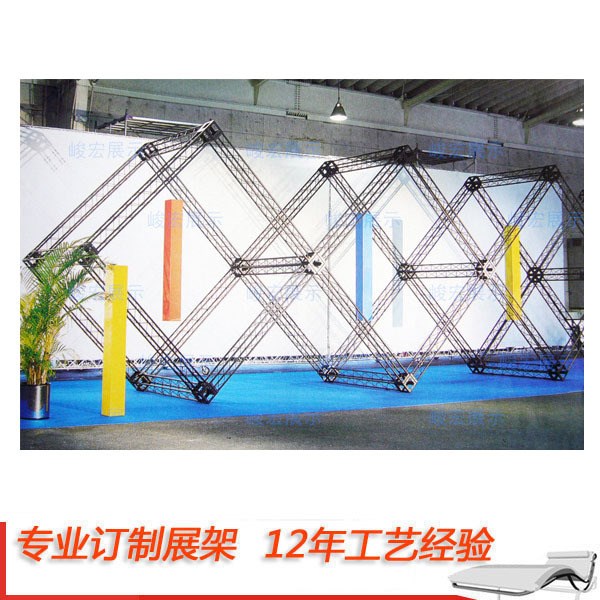 生产搭建拉丝管方盒型铁桁架参展铝桁架场地活动桁架龙门架