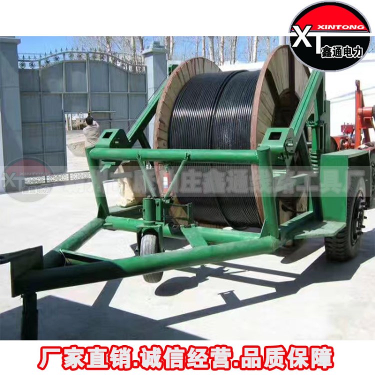 双杆运杆车电线杆拖车 电缆拖车立杆机炮车电力工程运输工具