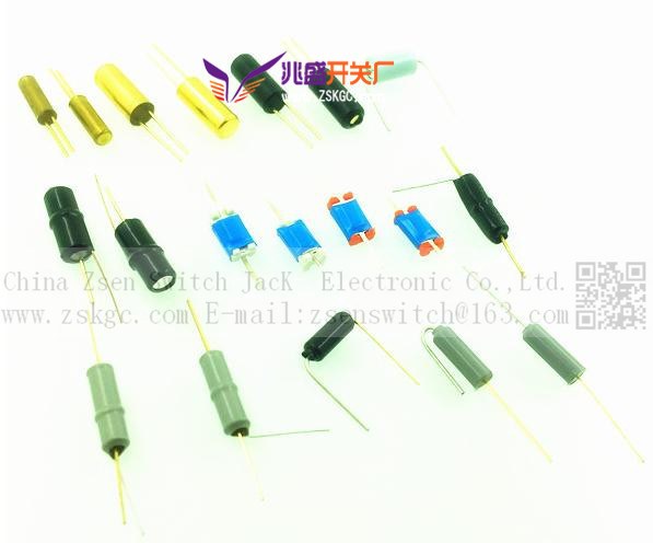 振动倾斜开关/震动滚珠开关/震动感应开关/震动传感器/滚珠开关