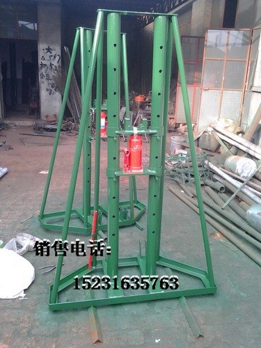 坚固耐用5T 8T 10T液压式电缆放线架 电缆线盘支架 电缆放线架机