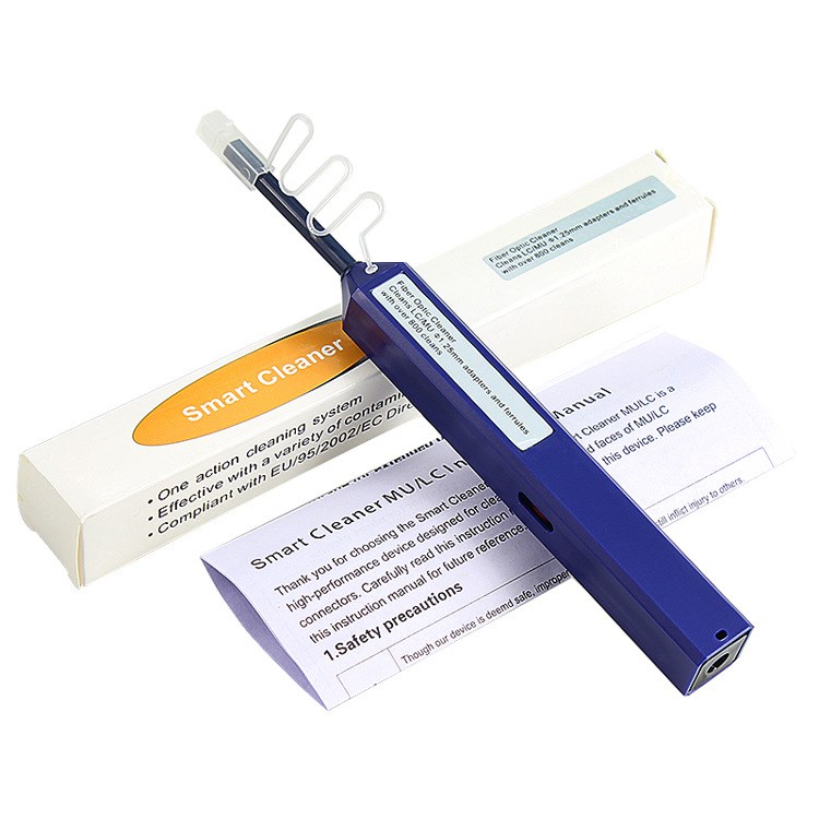 LC光纤清洁笔 一按式光纤清洁器 光纤端面清洁 笔式清洁器 1.25mm