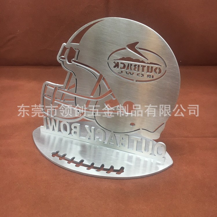 生产雕刻镂空字母展示牌 激光切割英文数字镂空展示底座