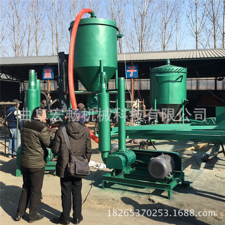 哈尔滨 工矿业粉末原料散运气力吸卸机  脉冲袋式除尘气力输送机