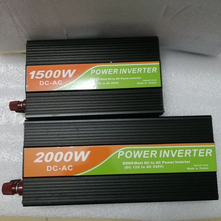 逆变器电源12v/24v变220v修正弦波1500W2000W3000W货车压缩真空泵