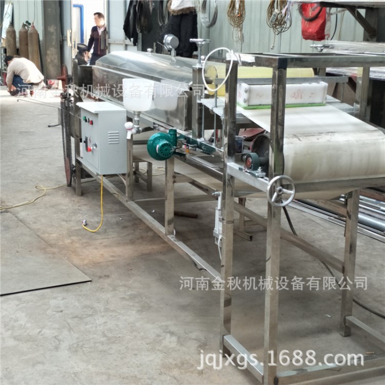 电加热不锈钢面筋机 蒸汽式仿手工米皮面皮机  数控圆形凉皮机