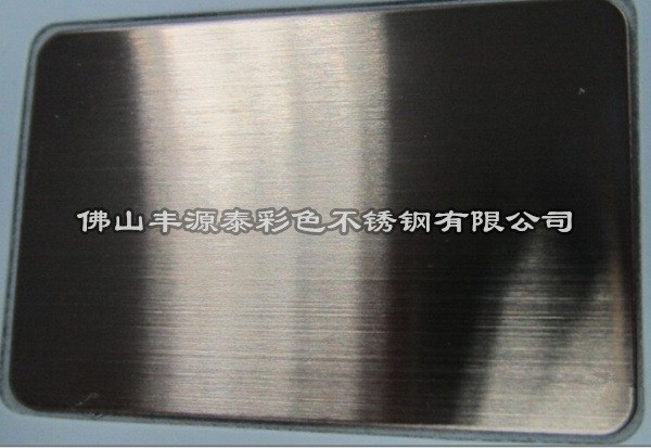 水镀加工不锈钢黑钛砂光板 304.201黑钛金砂面不锈钢板生产厂家