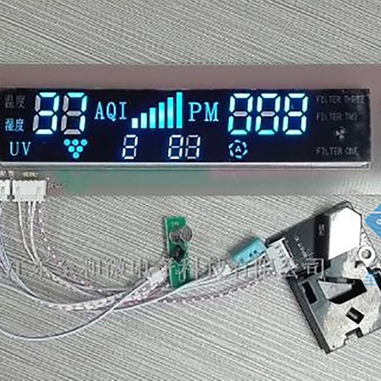 空气净器控制电路板PCB-PM2.5值温湿度VOC含量负离子UV杀菌功能