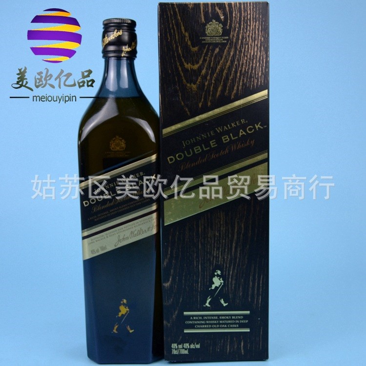 批发兼零售 洋酒 尊尼获加 黑牌醇黑 威士忌 700ml KTV