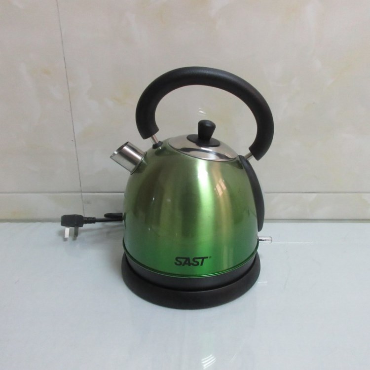 全新供应SA快速电热水壶XH-618A    1.8L 绿色  库存家用电器
