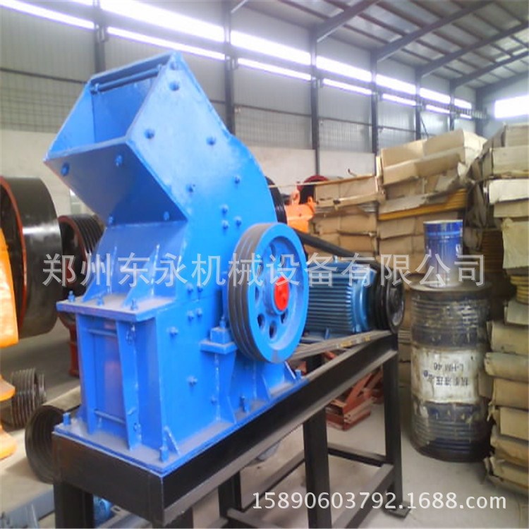 建材锤式破碎机 移动式石头破碎专用设备 耐磨耐冲击河卵石锤击式