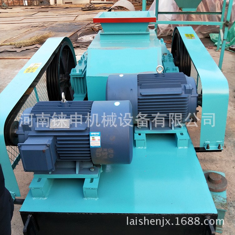 小型对辊制砂机 米石制砂设备 双辊破碎机价格 碎石制砂生产线