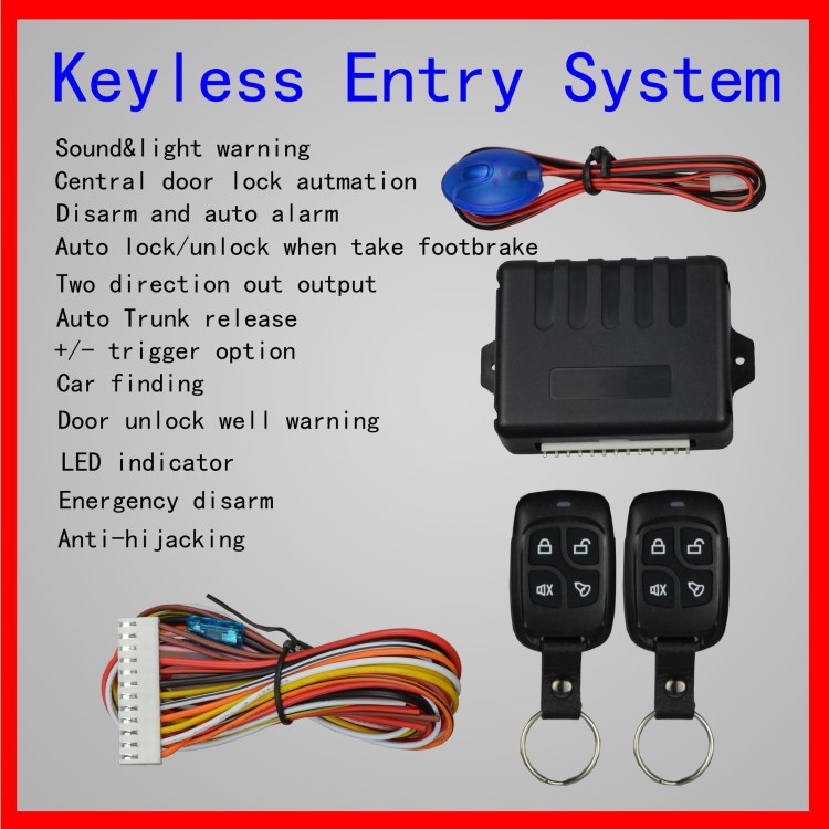 免匙进入系统 KEYLESS ENTRY SYSTEM 外贸供货 品质稳定 交货快