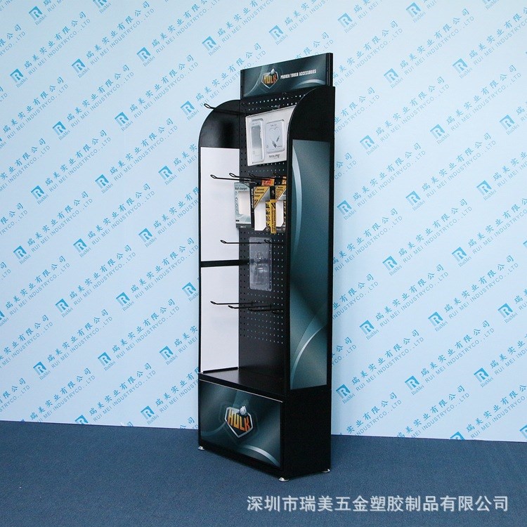 定制洞洞板手机壳配件货架展示架 数码电子产品金属展示架陈列架
