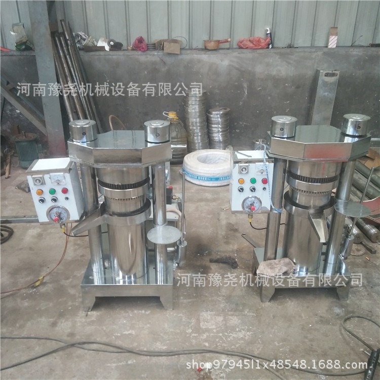 供应大中小型液压榨油机 立式全自动液压香油机 韩式液压榨油机