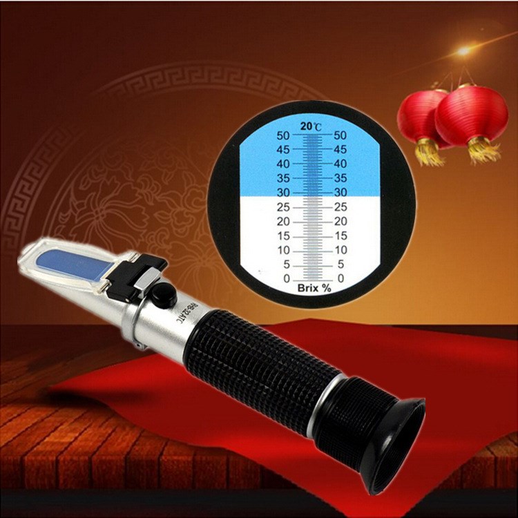手持式折光仪糖度计水果测糖仪糖度测试仪糖量计含糖量测试0-32