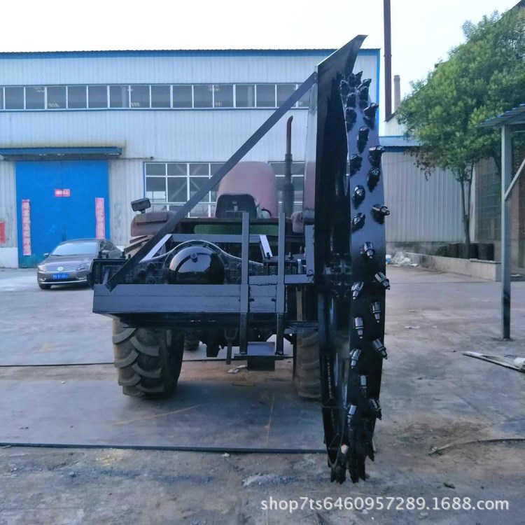 荥阳大型工程用开沟机大动力开沟机价格圆盘开沟机能开多宽沟