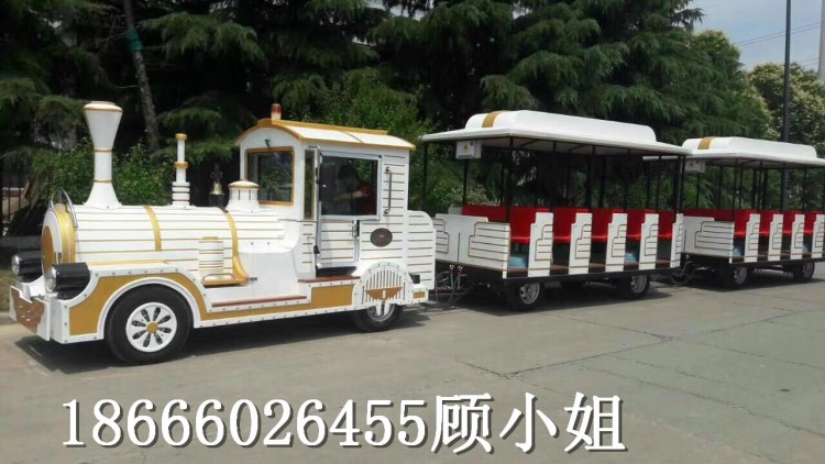 大型景区户外观光火车 欧式火车仿古有轨火车观光火车游乐设备