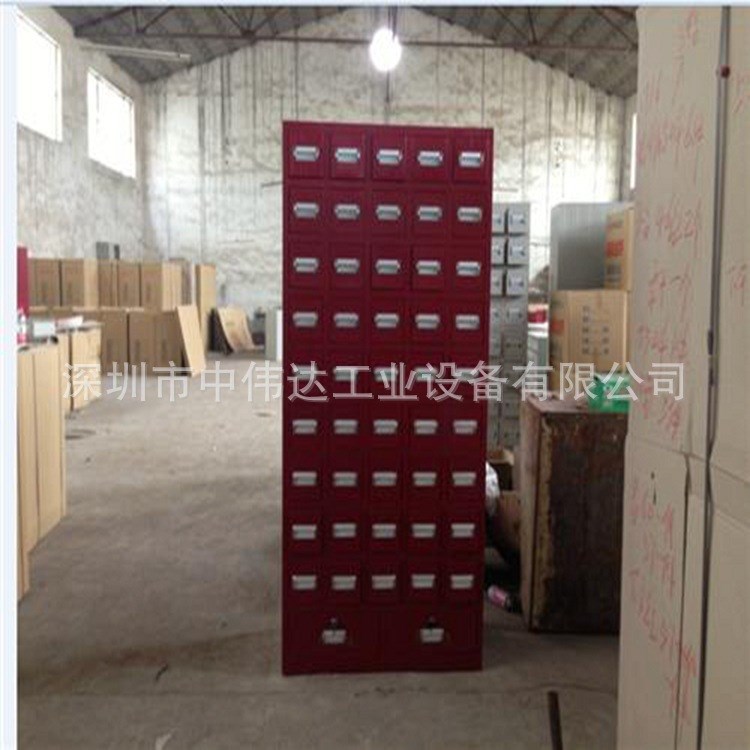 厂家供应 钢制中药柜50/60斗不锈钢中药柜150/180味西药柜 铁柜
