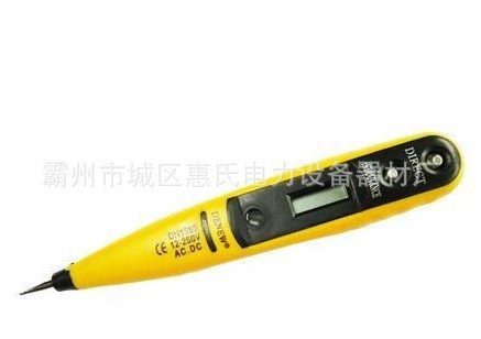 照明数显电笔/验电笔&ensp;测电笔034314 3.5*140mm