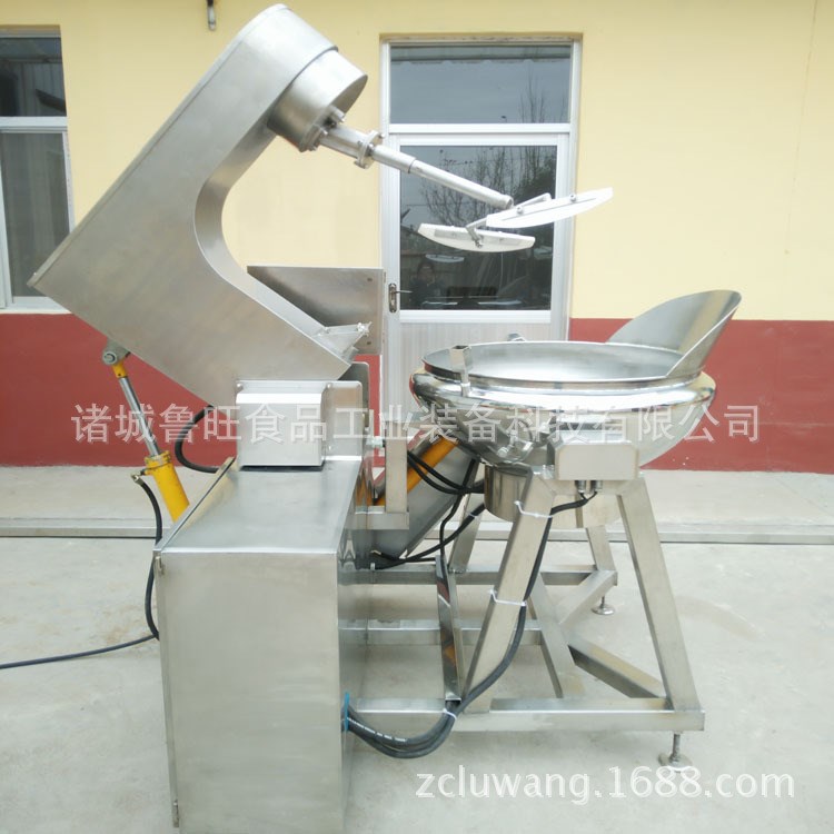 厂家让利销售100L导热油行星搅拌智能炒菜机 商用快餐店专用设备