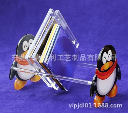 精品有机玻璃DVD碟片光盘展示架 亚克力陈列CD光盘展示架