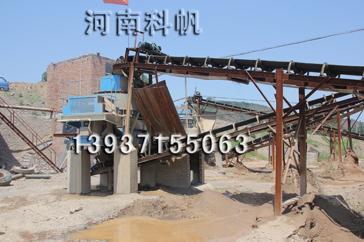 小型机制砂生产线 河卵石制沙设备现场试机 整套制砂机械价格优惠
