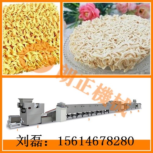 油炸面条生产线，方便面设备，面条机设备，方便面机-朗正机械