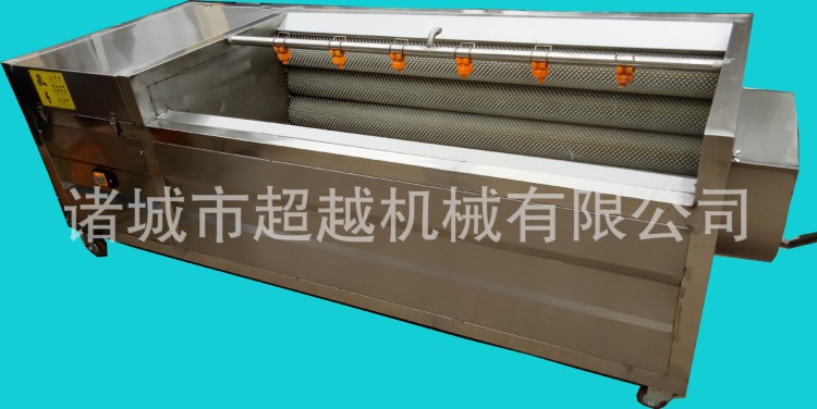 热卖款厂家直销 马铃薯清洗脱皮机  地瓜清洗脱皮机