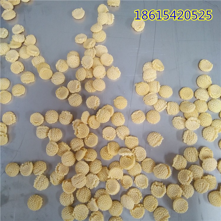 杂粮锅巴食品加工机械调味设备 膨化零食礼包口水锅巴生产线