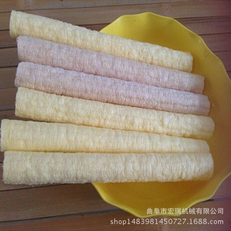 邯郸螺旋膨化成型机 空心棒麻花机器 膨化机生产厂家