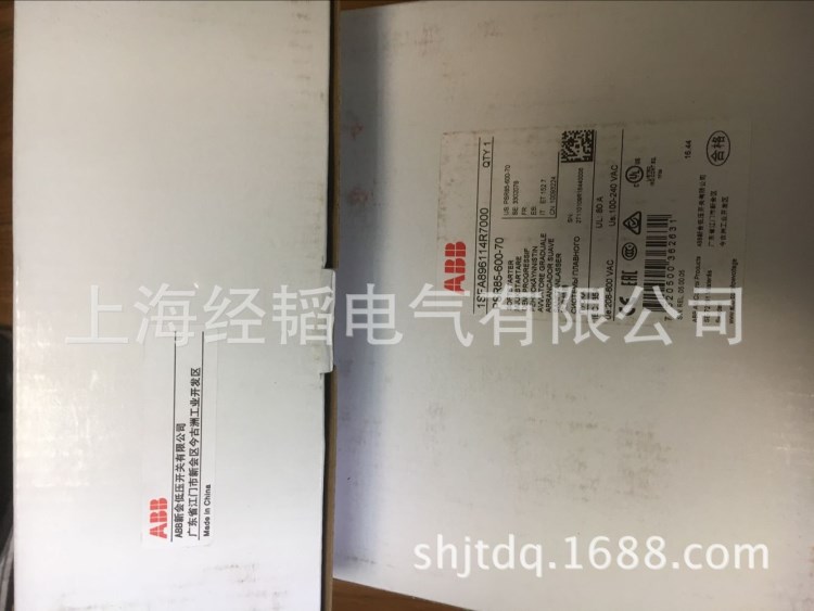 ABB软起动器PSR105-600-70现货原装供应