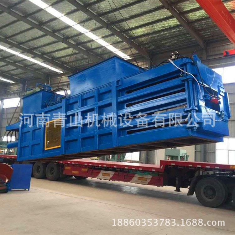 全新升级废纸打包机 手动打包成型机厂家 卧式秸杆稻草打包压块机