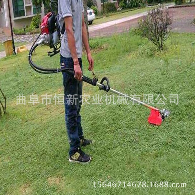 汽油轻便小型割草机 大马力快速打草机 大棚果园锄草机