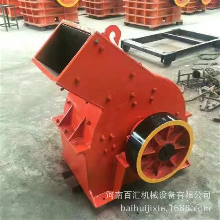 小型移动式锤式破碎机 锤式制砂机 铁矿石鸡血石破碎机质量