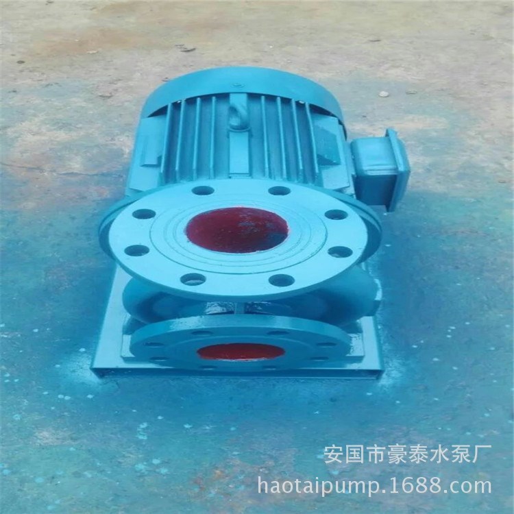 ISW65-200直联清水泵/冷热水循环直连管道泵/ 卧式管道泵
