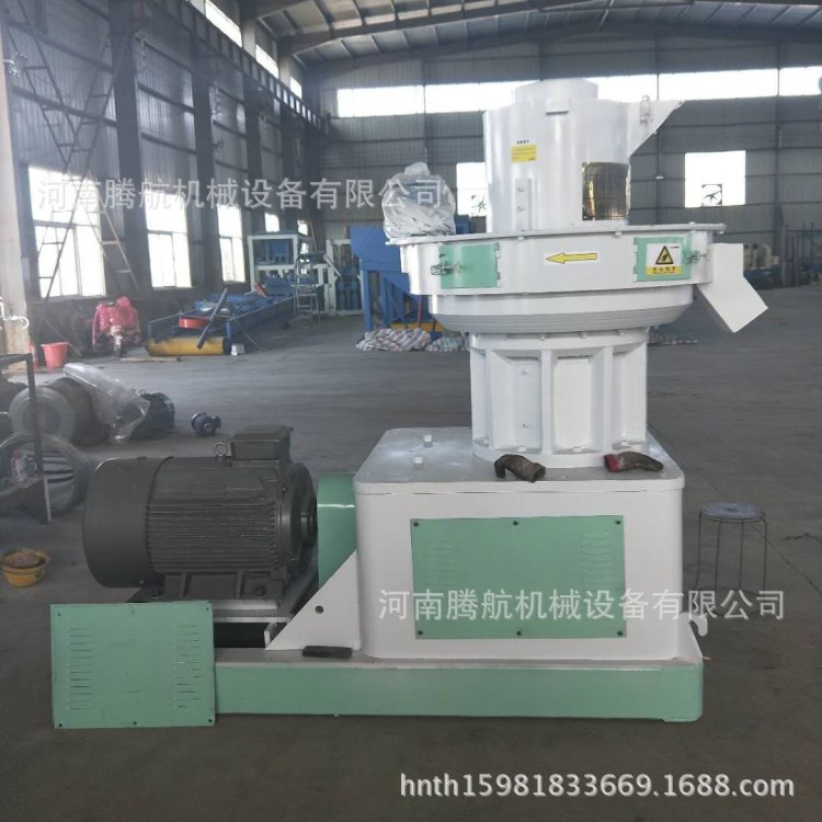 新型立式环模颗粒机 生物质锯末颗粒生产线 高配置秸秆压块成型机
